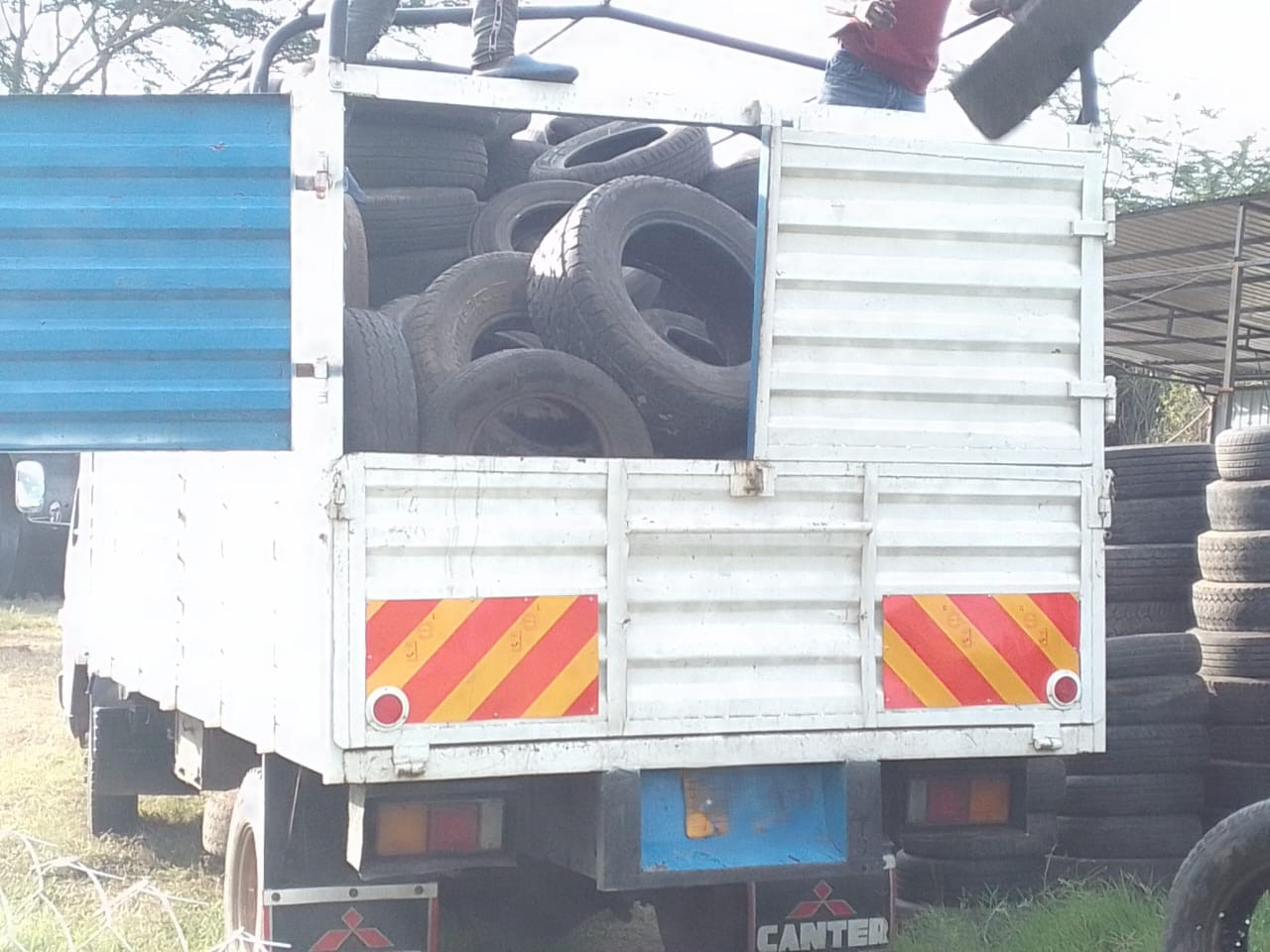 Tyre Collection truck